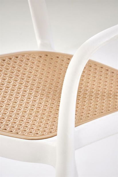 Vrtna stolica Karo(bijela + natural)