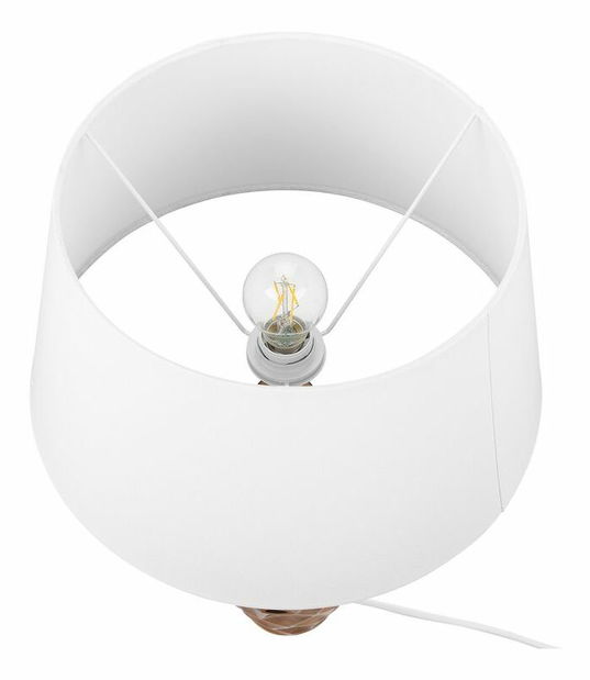 Stolná lampa Trabzoni (zlatohnedá)