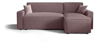 Sarok ülőgarnitúra Mirage Bis Sed (púder rózsaszín) (J)