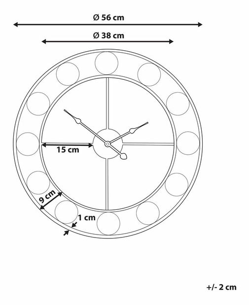 Nástenná dekorácia Radila (pestrá)