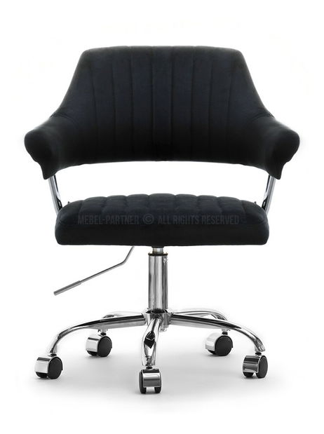 Stolica Merylyn (crna + krom)