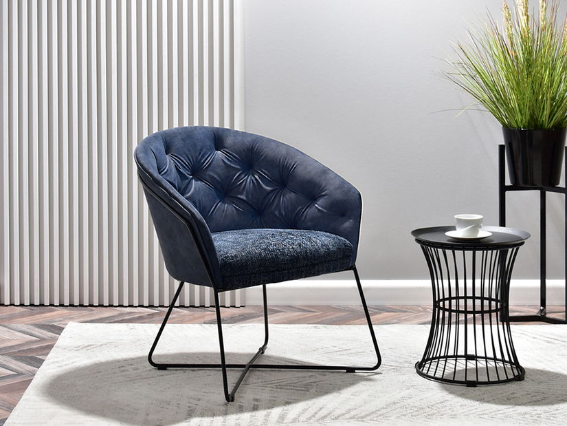 Relaxačné kreslo Lagooza (čierna)