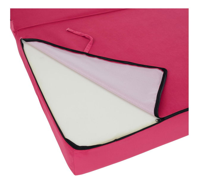 Rozkladacie kreslo Viajado (tmavoružová) 