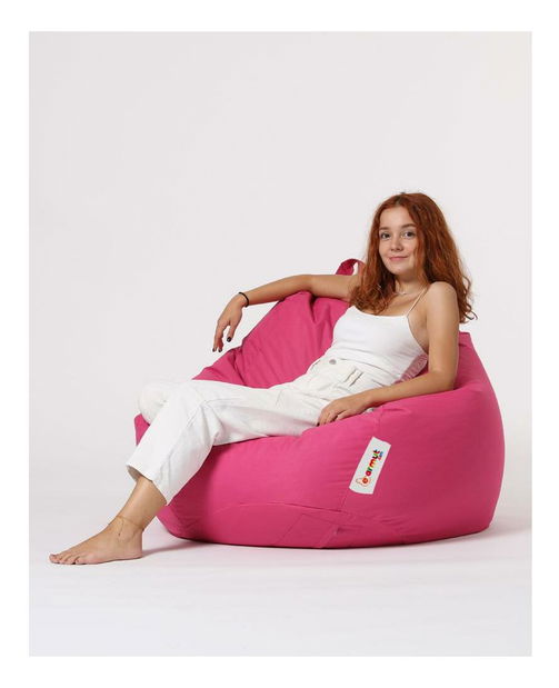 Fotoliu puf Parumleo XXL (Roz)