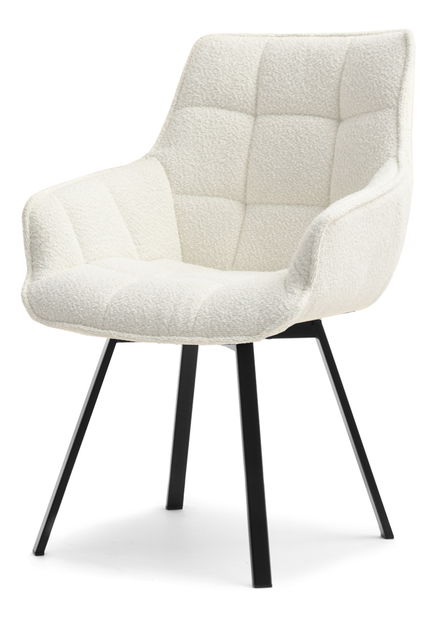 Scaun Aranbura (crem + negru)