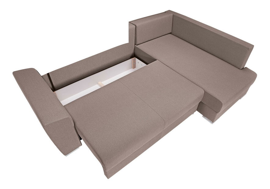 Rohová sedačka BRW Allison LUX 3DL.REC (hnedá) (P)