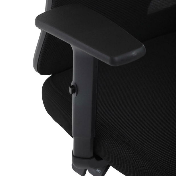 Fotoliu birou Kalisz (negru)