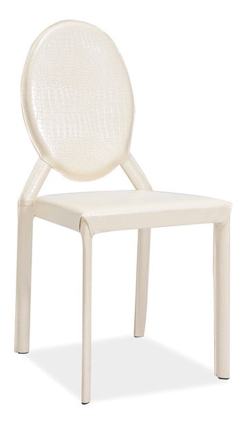 Jedálenská stolička H-100 krémová