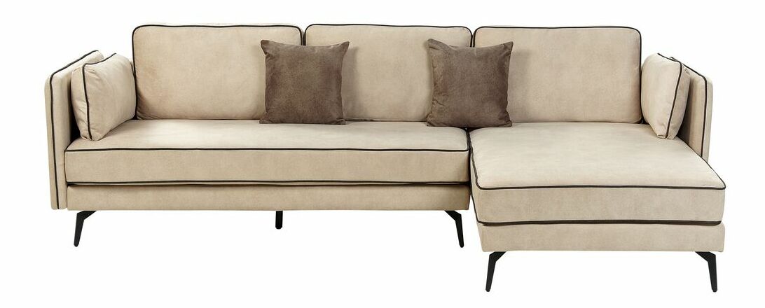 Sarok ülőgarnitúra Askel (bézs) (B)