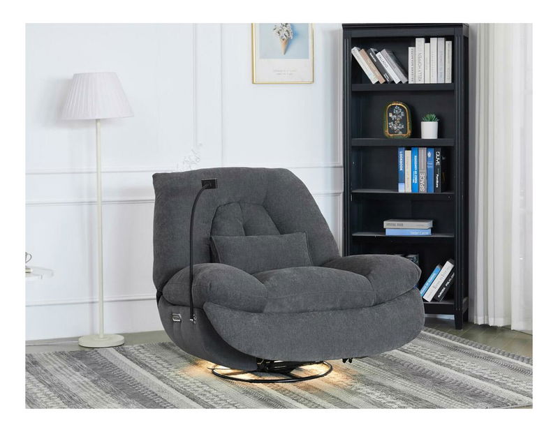 Podesiva fotelja Teniente (siva)