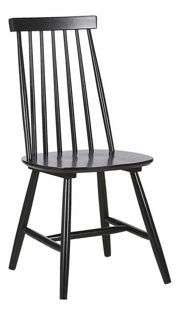 Set 2ks. jedálenských stoličiek Burank (čierna)