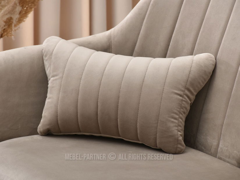 Sofa Osmol S (bež + zlatna)