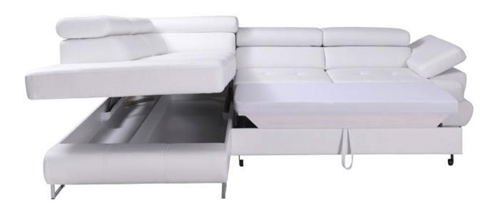 Rohová sedačka Bjorn R OTM-2F (biela) (L)