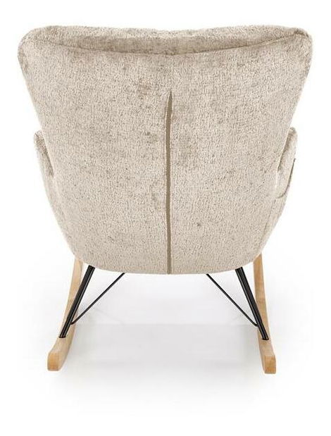 Fotelja za ljuljanje Caster (bež)