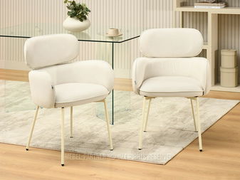 Scaun sufragerie Aguado (crem)