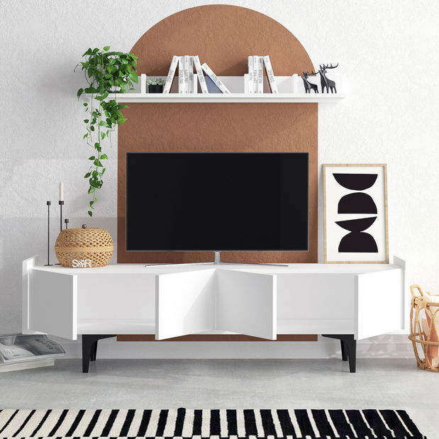 Obývacia stena Aliex 1 (Biela)