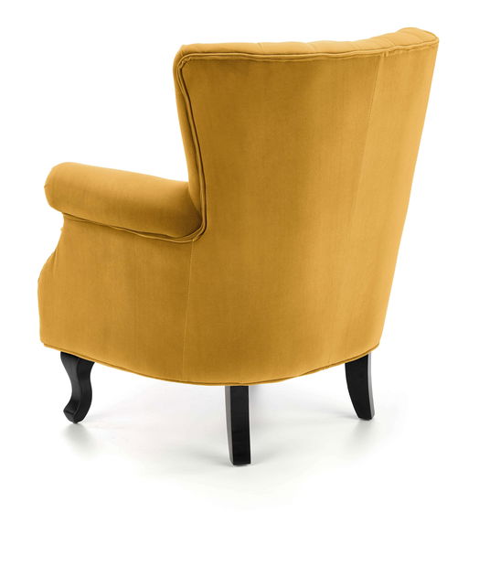 Relaxačné kreslo Teena (horčicová)