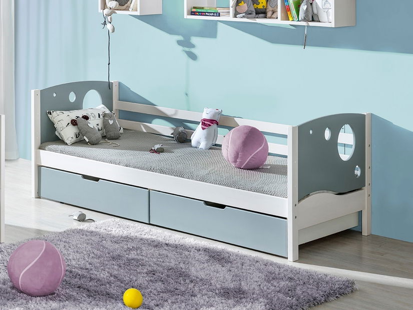 Jednolôžková posteľ 80 cm Kolin (s roštom a úl. priestorom)