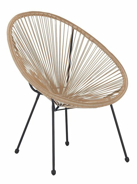 Set mobilier ratan de grădină Alvarez (natural)