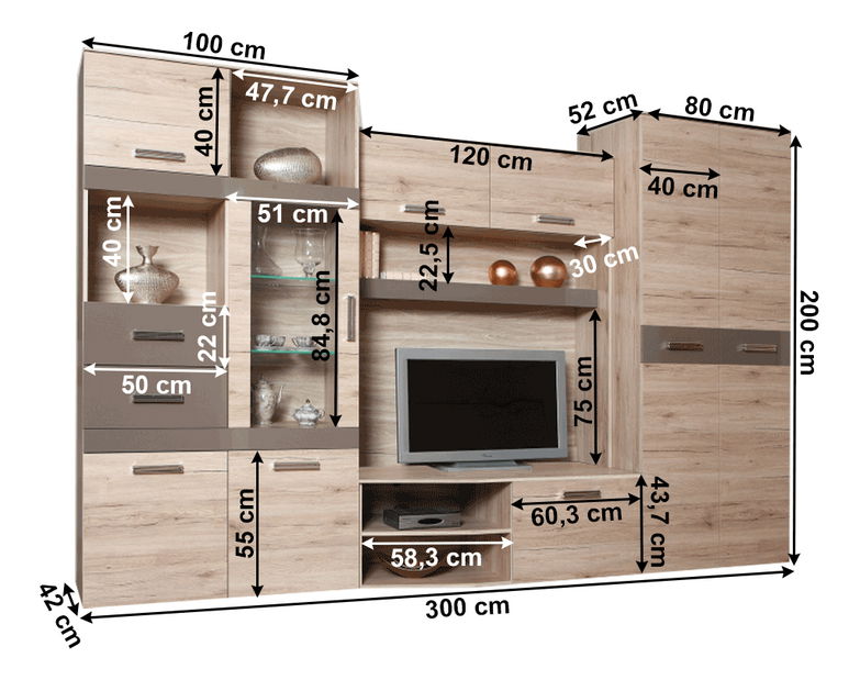 Set za dnevni boravak Astovar 