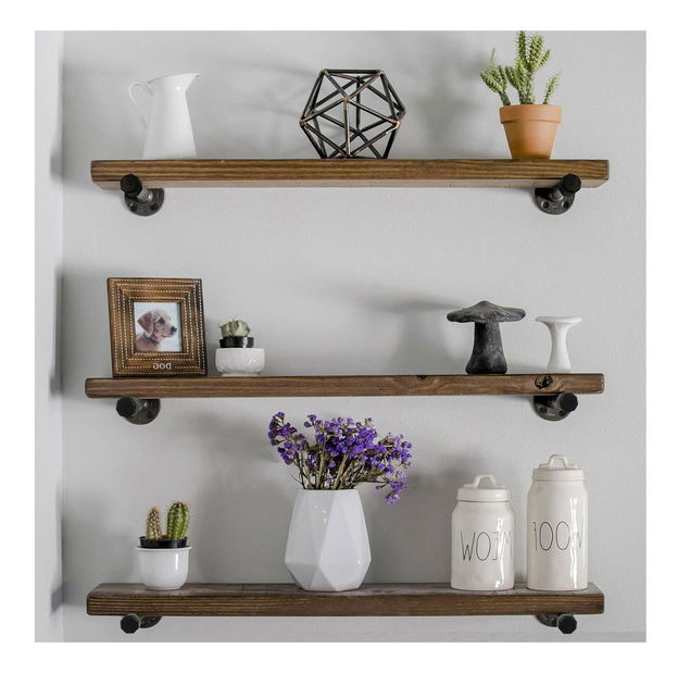 Set 3buc. polițe Nenanu 30 (nuc + negru)