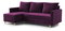Rohová sedacia súprava Ronaldo (L) (fialová)