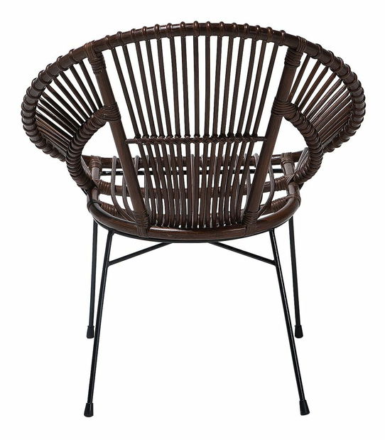 Jedálenská stolička Sakita (hnedá)