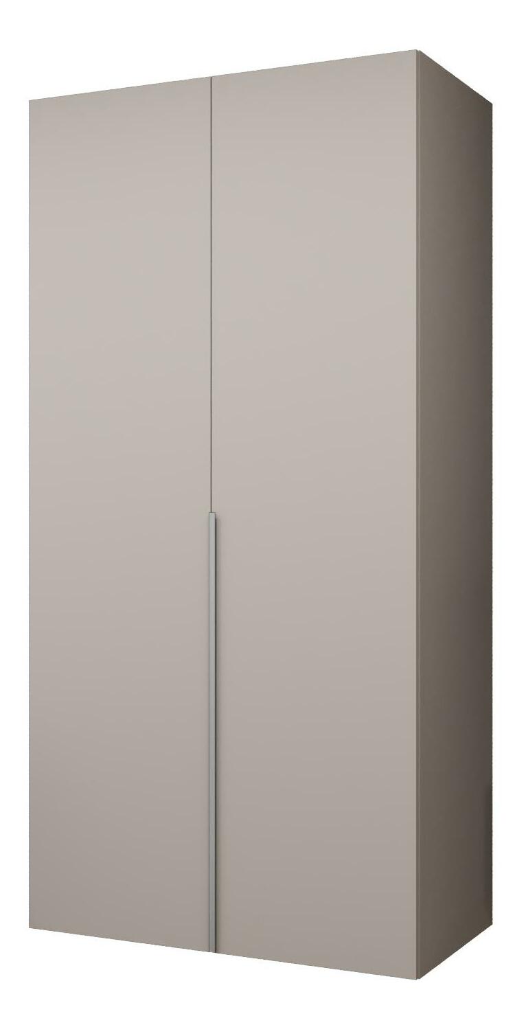 Dulap de haine 100 cm Alice 1 (Cașmir + Cașmir)