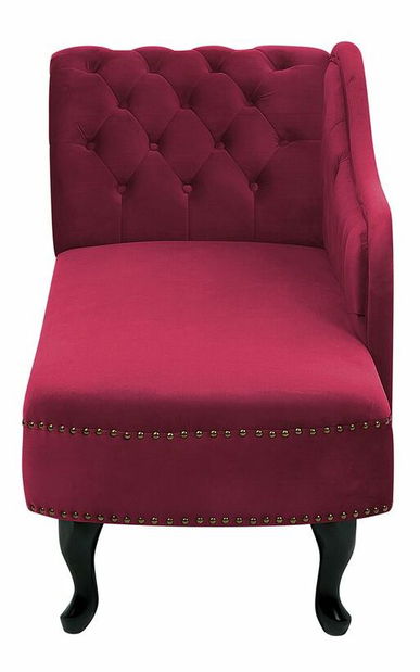 Fotoliu șezlong relaxare Nili (roșu închis) (S)