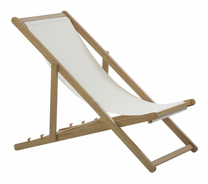 Set 2ks. záhradných lehátko Anizo (biela)