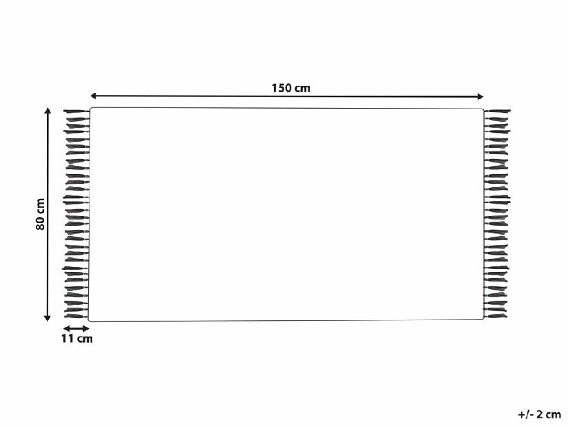 Tepih 80 x 150 cm Ferre (više boja) 