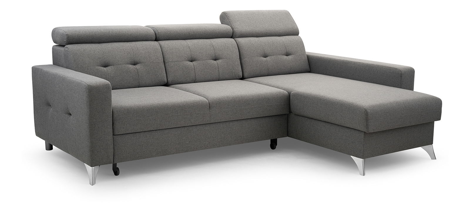 Sarokkanapé Larry (szürke) (J)