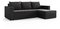 Rohová sedačka Hagoo (čierna) (P)