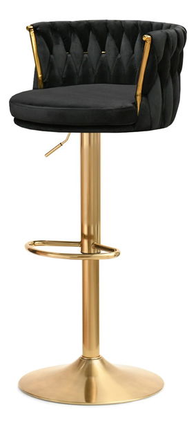 Scaun Adel (negru + auriu)