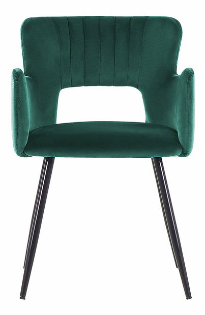 Set blagovaonskih stolica (2 kom.)- Shelba (smaragdna) 