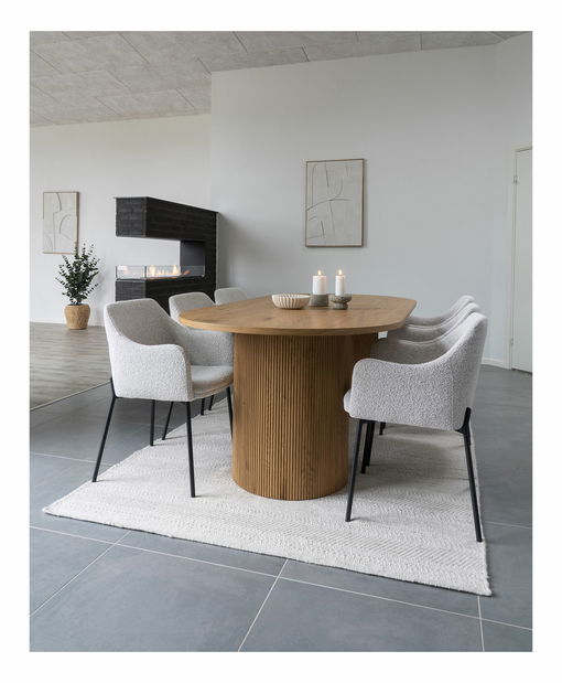 Nástenná dekorácia Meloria (biela)