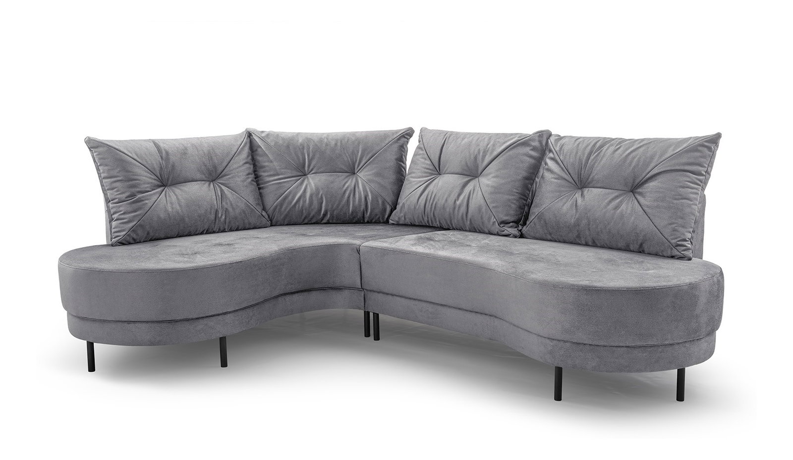 Kutna garnitura- Aida (svijetlosiva) (L)