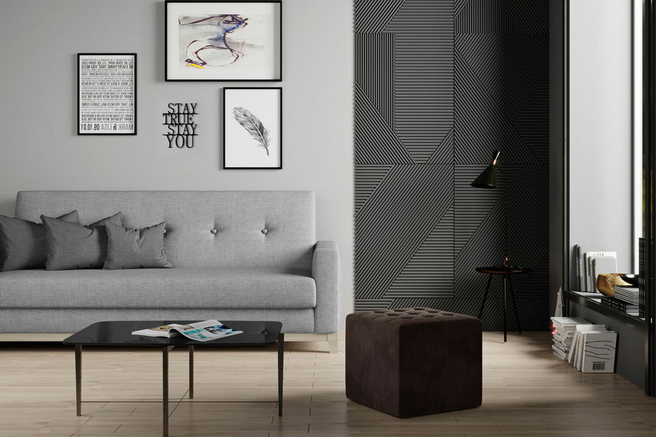 Taburetka Noreen Typ 02 (tmavohnedá)