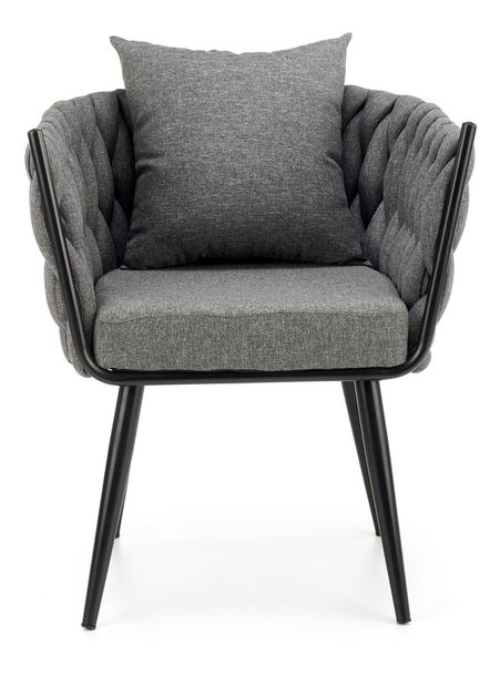 Fotel Avento (szürke + fekete)