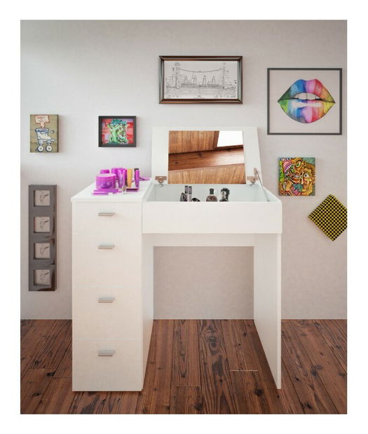 Toaletni stolić Beula (bijela) 