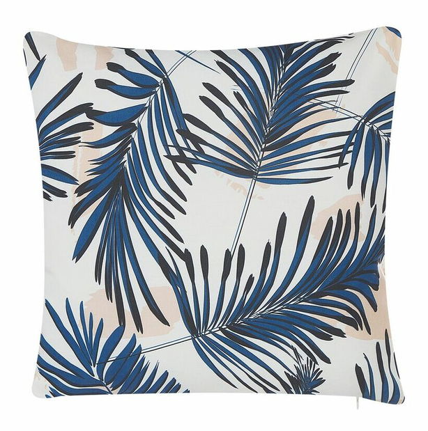 Sada 2 ozdobných vankúšov 45 x 45 cm Etal (modrá)