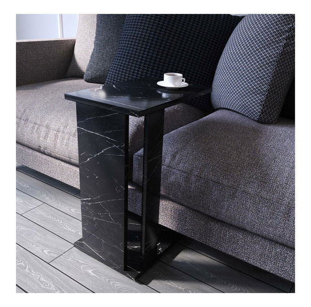 Kézi asztal Perlit (fekete + fehér)