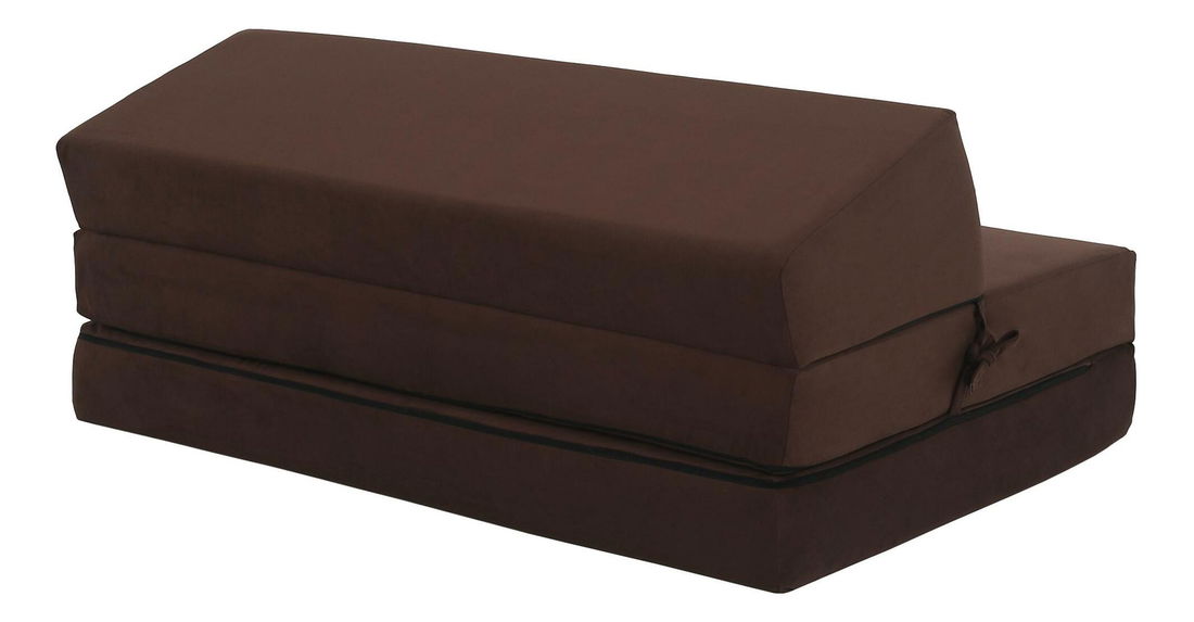 Rozkladacie kreslo Viajado (tmavohnedá) 