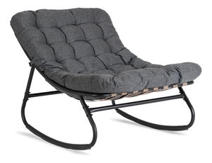 Fotelja za ljuljanje Aures (siva)
