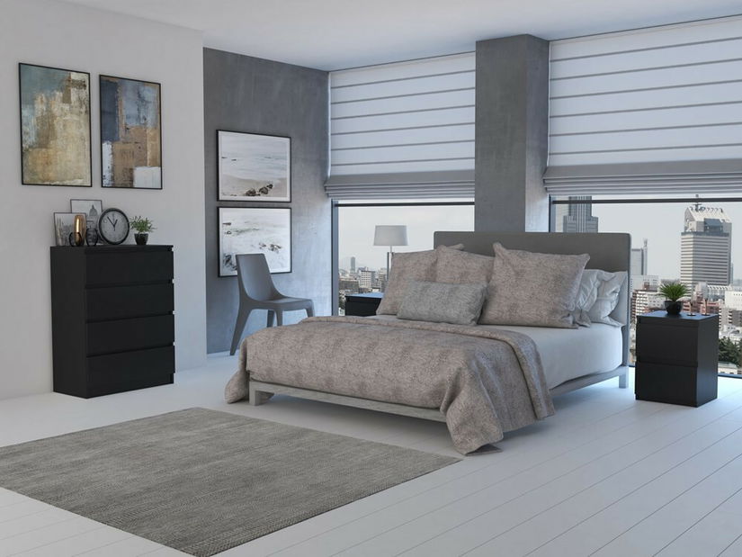 Komoda Musecalo 2 (čierna)