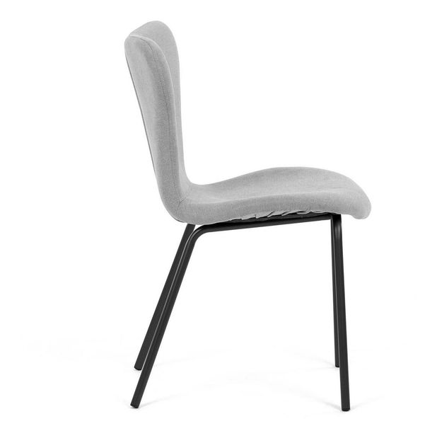 Scaun sufragerie Calderon (argintiu)