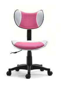 Stolička Catty (ružovobiela + čierna)