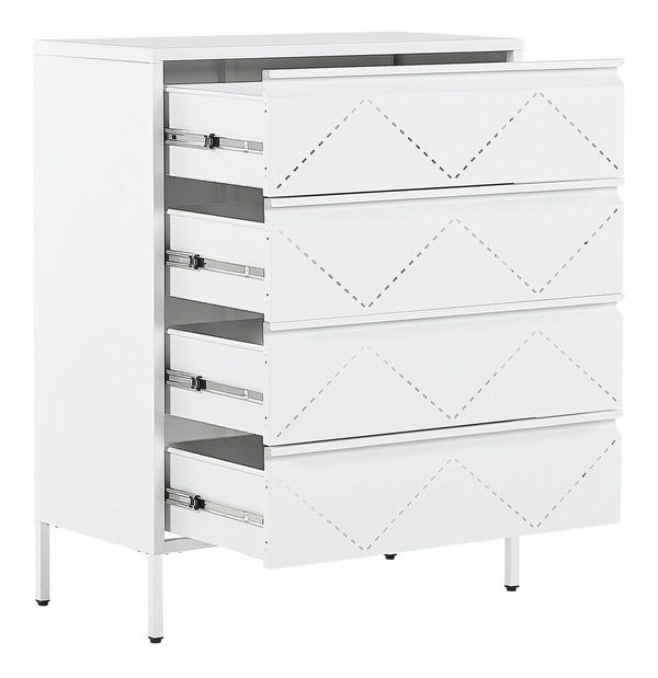 Comodă Madlyn (alb)