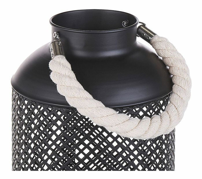 Lampáš COBAN 33 cm (kov) (čierna)