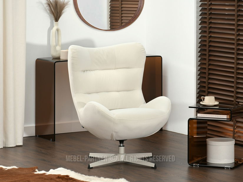 Fotoliu relax Sikula (crem)